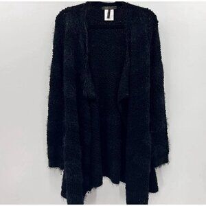 BCBG MaxAzria Super Soft Open Waterfall Cardigan Sweater Size Large